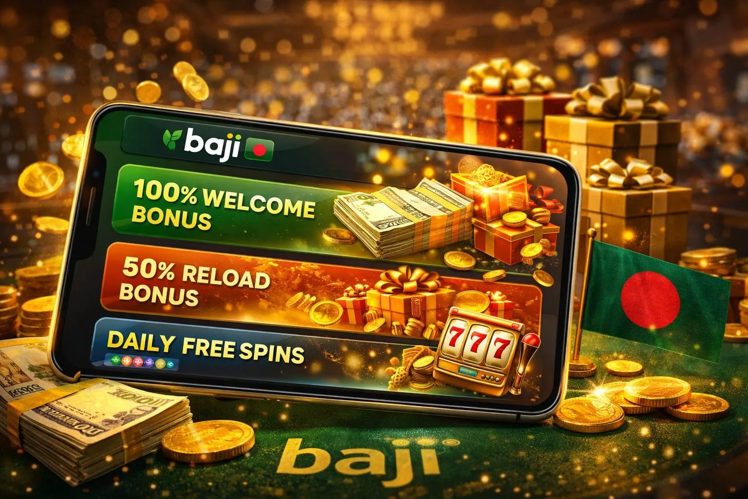 Baji Bonuses and Promotions