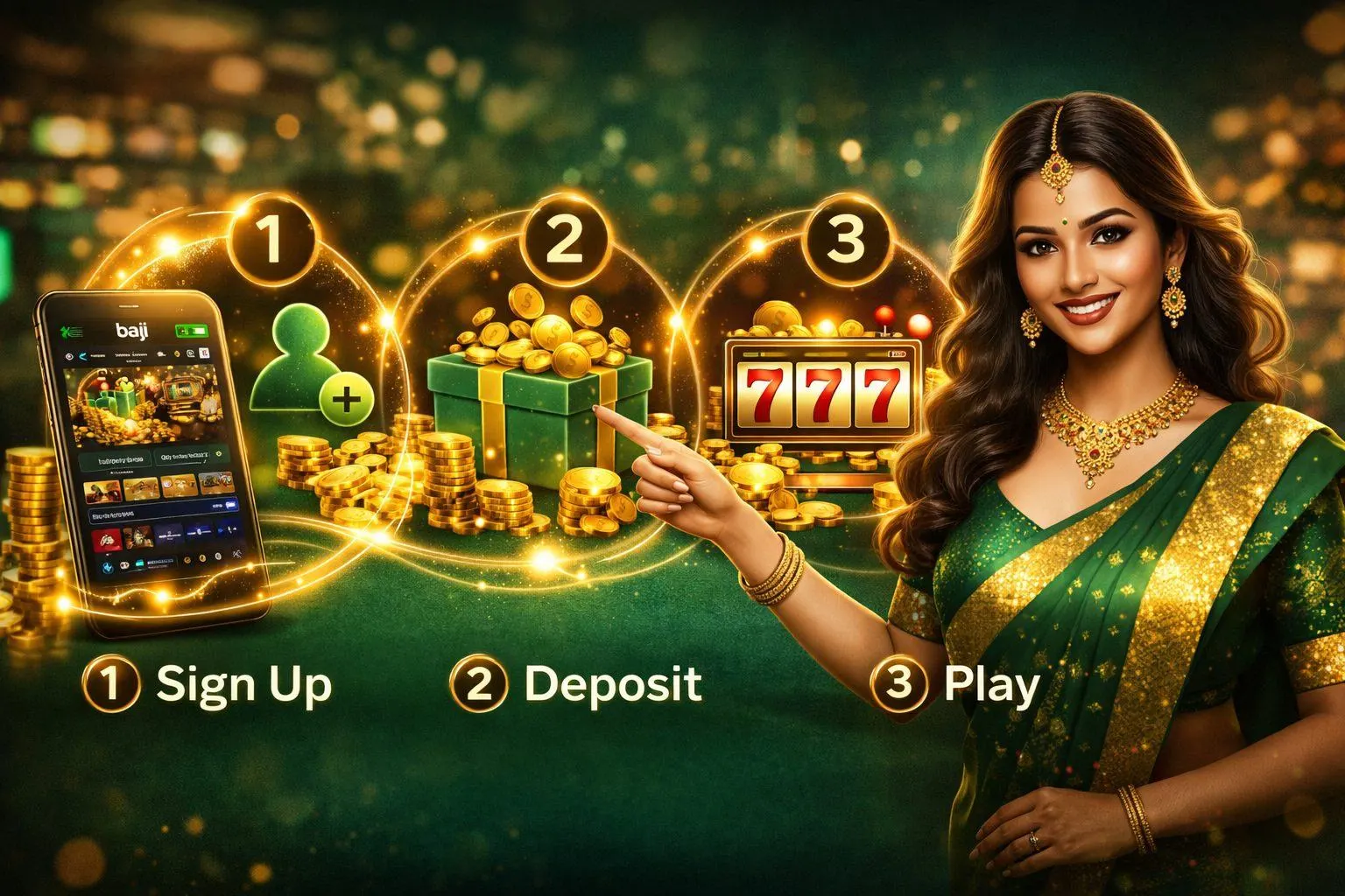 Gameplay on Baji