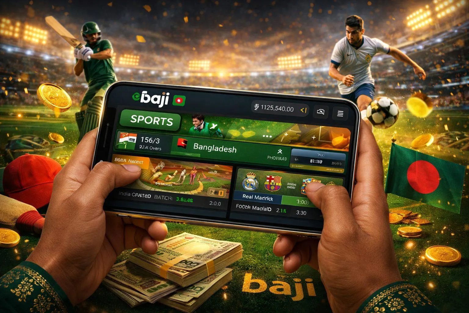 Mobile Sports Betting on Baji